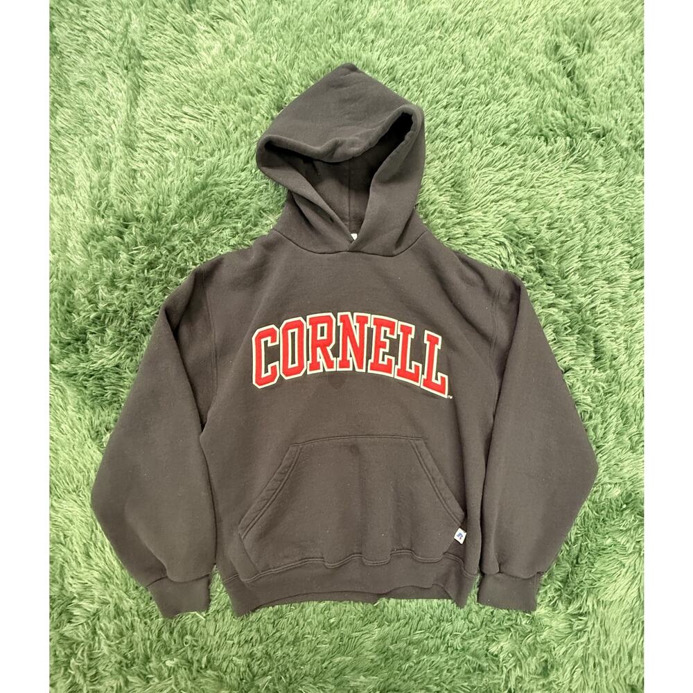 Vintage Russell Athletic Cornell University Hoodie Sweatshirt Women's Small S